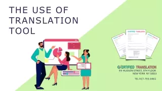 the use of translation tool