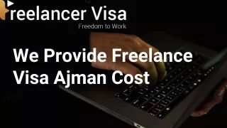 Freelance Visa Ajman Cost
