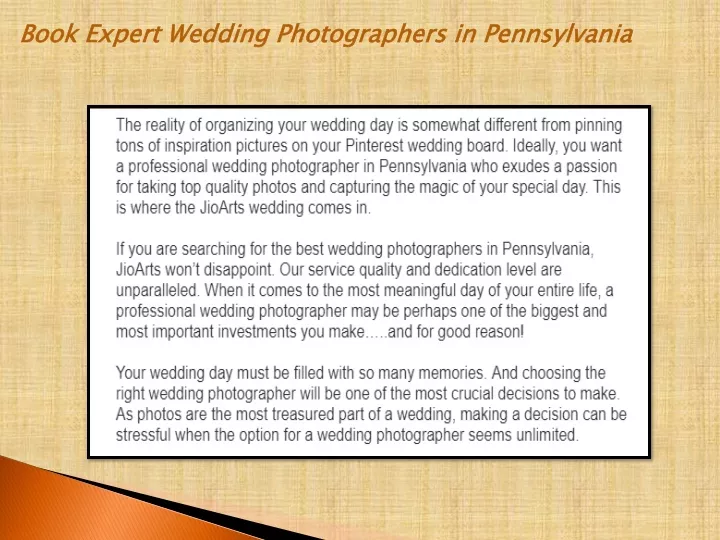 book expert wedding photographers in pennsylvania