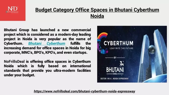 budget category office spaces in bhutani