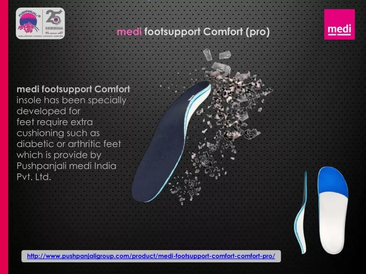 m edi footsupport comfort pro