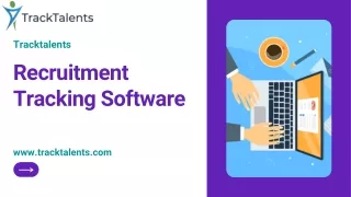 Tracktalents: Recruitment Tracking Software