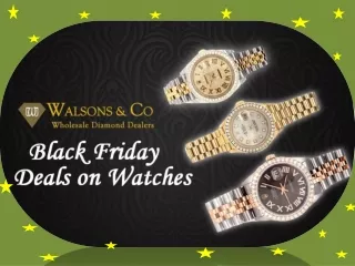 Black Friday Deals on Watches | Black Friday Deals Men's Watches