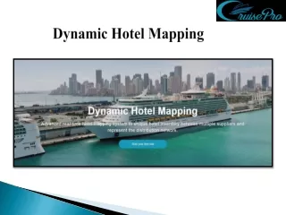 dynamic hotel mapping