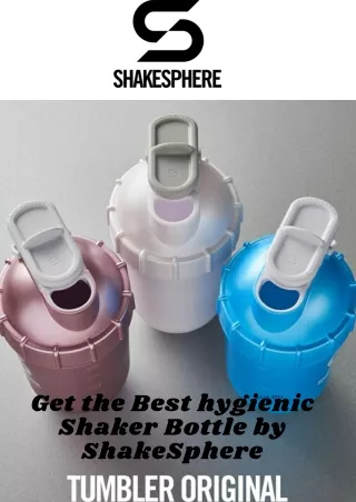 Healthy Shaker: A Must-Have Small Shaker | ShakeSphere USA