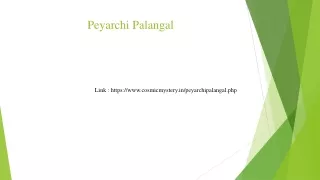 Peyarchi Palangal PPT