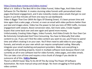 https www dope review com videra review what