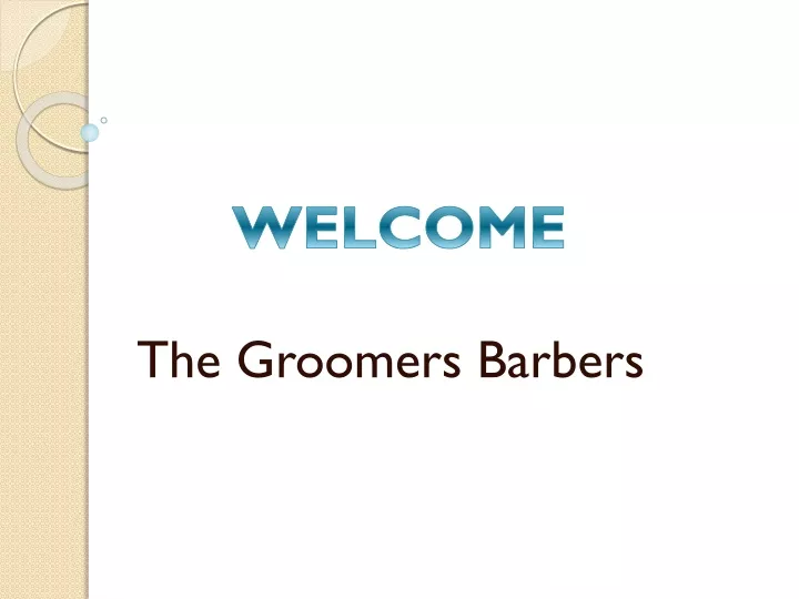 the groomers barbers