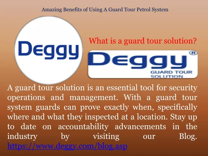 amazing benefits of using a guard tour petrol