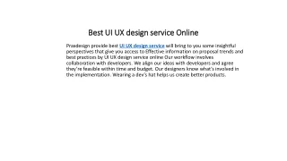 best ui ux design service online