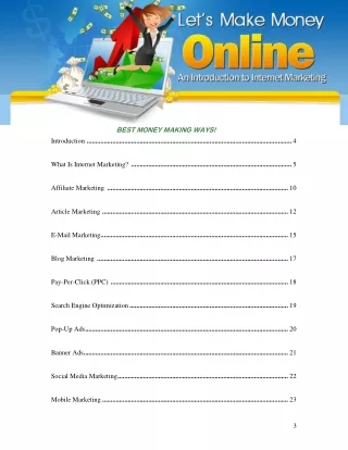 Let's Make Money Online