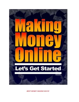 Making Money Online