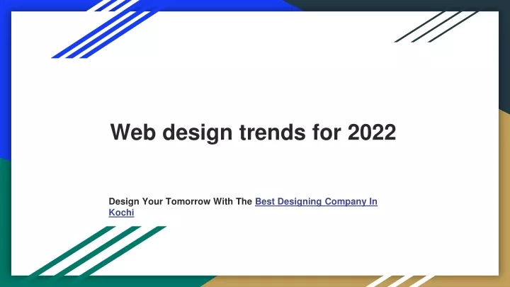 web design trends for 2022