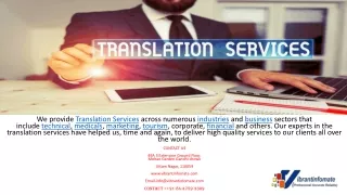Urgent Translation Services In Delhi  | Financial Translation