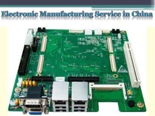 Electronic Manufacturing Service in China