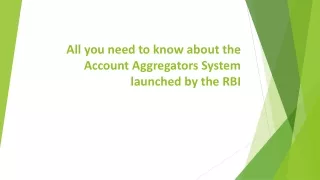 all you need to know about the account aggregators system launched by the rbi