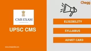 upsc cms