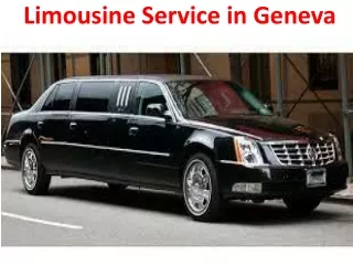 Limousine Service in Geneva