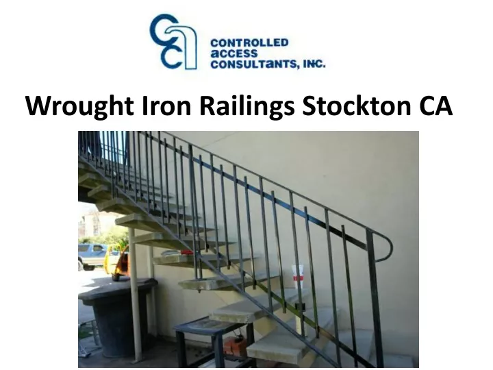 wrought iron railings stockton ca