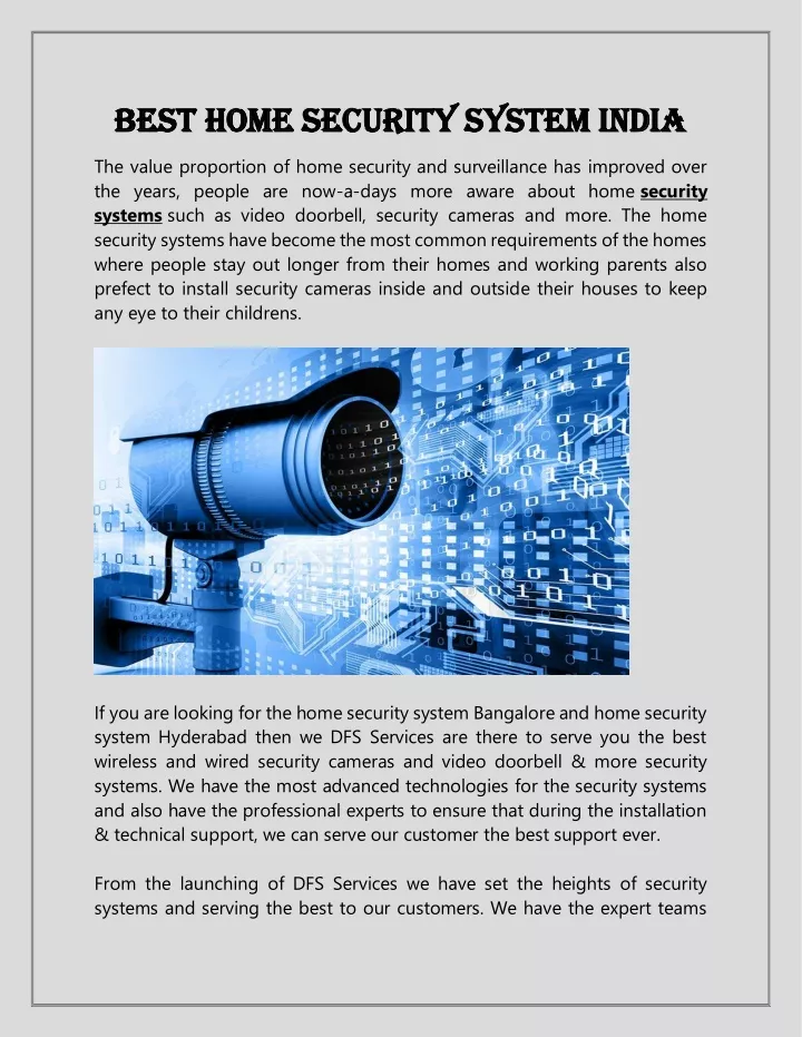 best home security system india best home