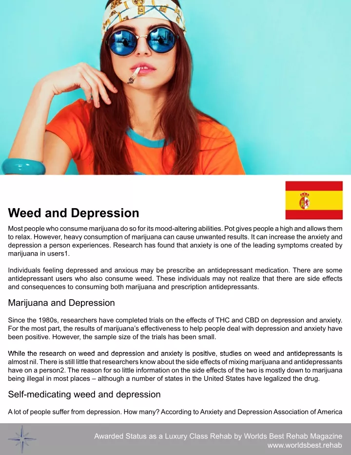 weed and depression