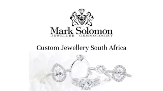 Custom Jewellery South Africa