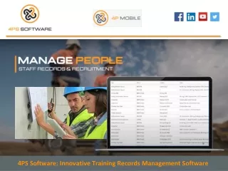 4PS Software: Innovative Training Records Management Software