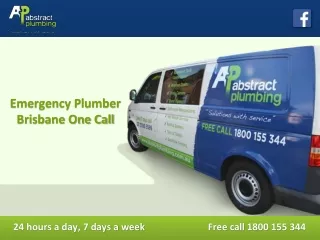 Emergency Plumber Brisbane One Call