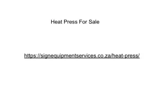 heat press for sale