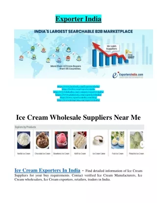 Ice Cream Wholesale Suppliers Near Me