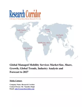 global managed mobility services market size