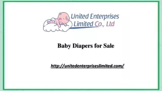 Baby Diapers for Sale