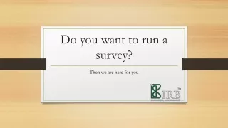 Online Survey Companies In India