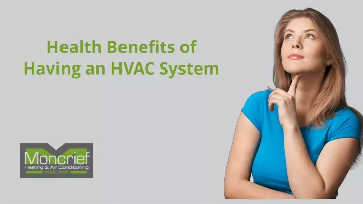 health benefits of having an hvac system