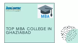 Top MBA College in Ghaziabad