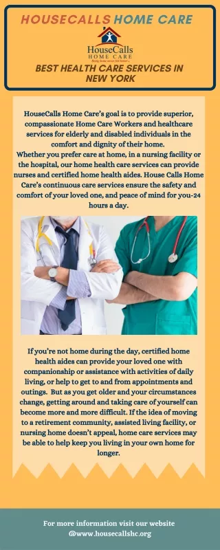 Best Home Care services in New York