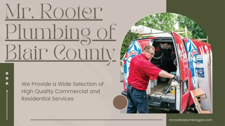 mr rooter plumbing of blair county