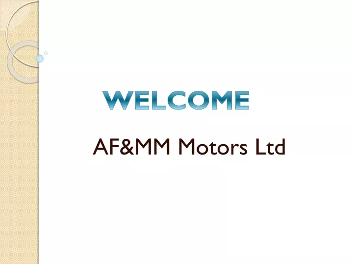 af mm motors ltd