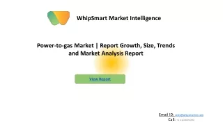Power-to-gas Market Opportunities, Trends & Forecast 2021 - 2027