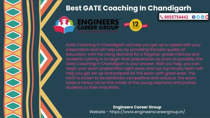 best gate coaching in chandigarh