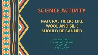 science activity