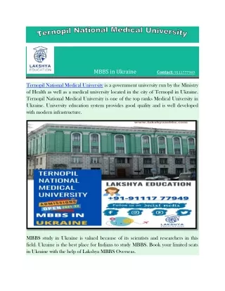 mbbs in ukraine contact 9111777949