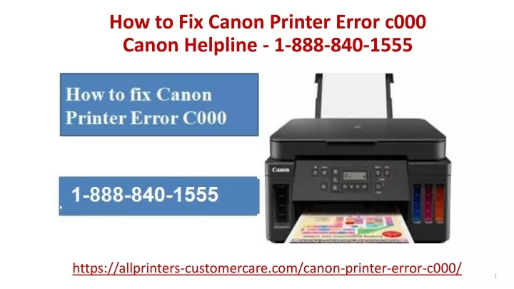 how to fix canon printer error c000 canon helpline 1 888 840 1555