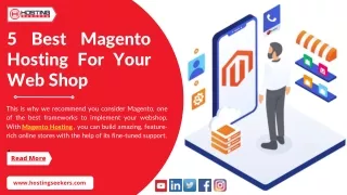 5 best magento hosting for your web shop