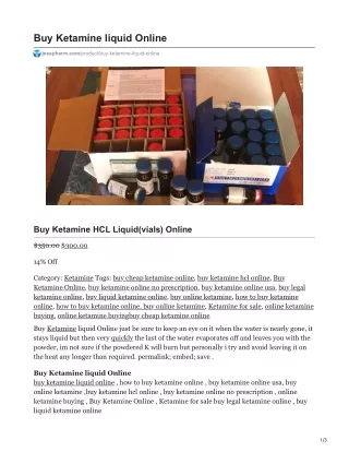 buy ketamine liquid online