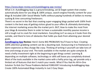 https www dope review com autoblogging app review
