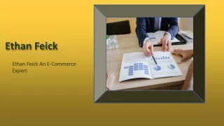 Ethan Feick | Business And E-Commerce Expert