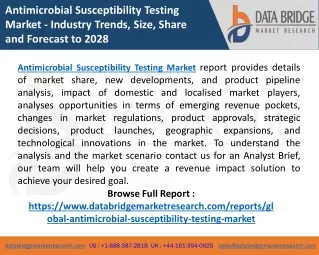 antimicrobial susceptibility testing market