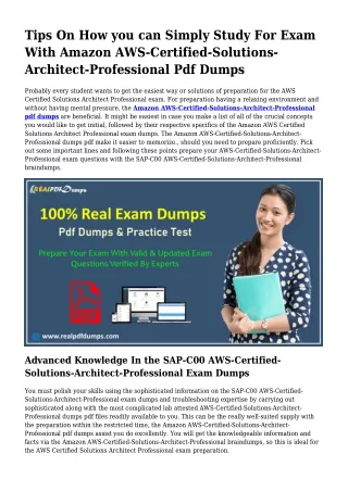 Valuable Preparing Via the Help Of AWS-Certified-Solutions-Architect-Professiona