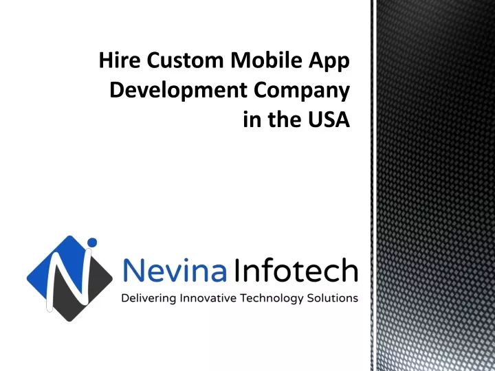 hire custom mobile app development company in the usa